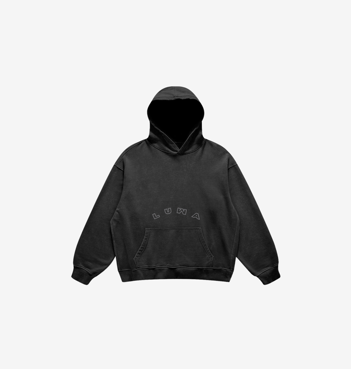 PRIME FADED BLACK HOODIE