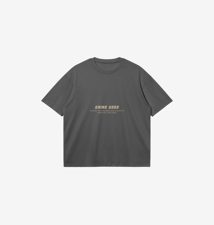 GGG SMOKY GRAY BOXY TEE