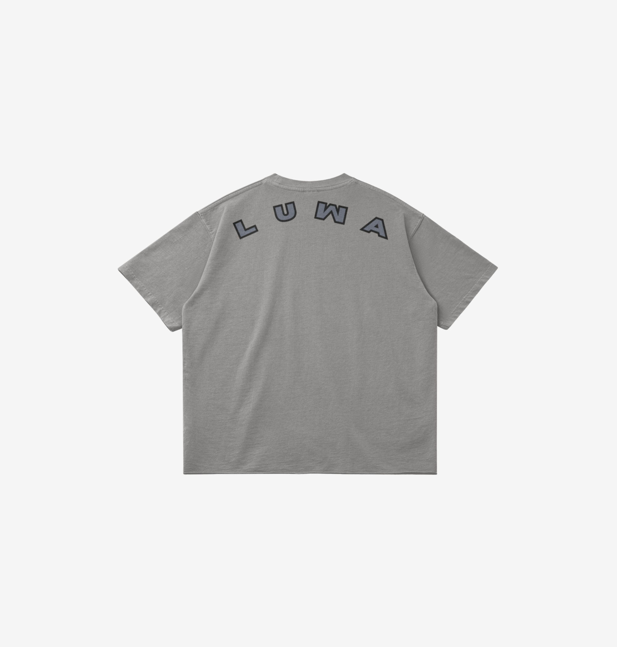 LUWA GRAY CUT TEE