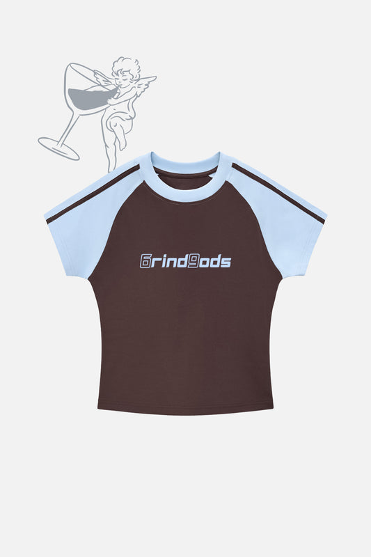 Mocha 69 Raglan Top