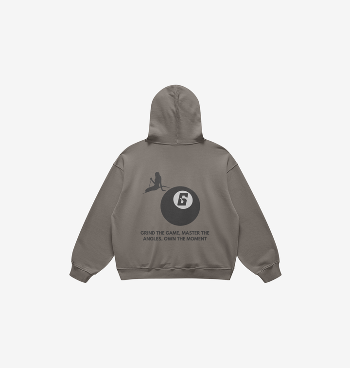 8BALL FRIAR GRAY HOODIE