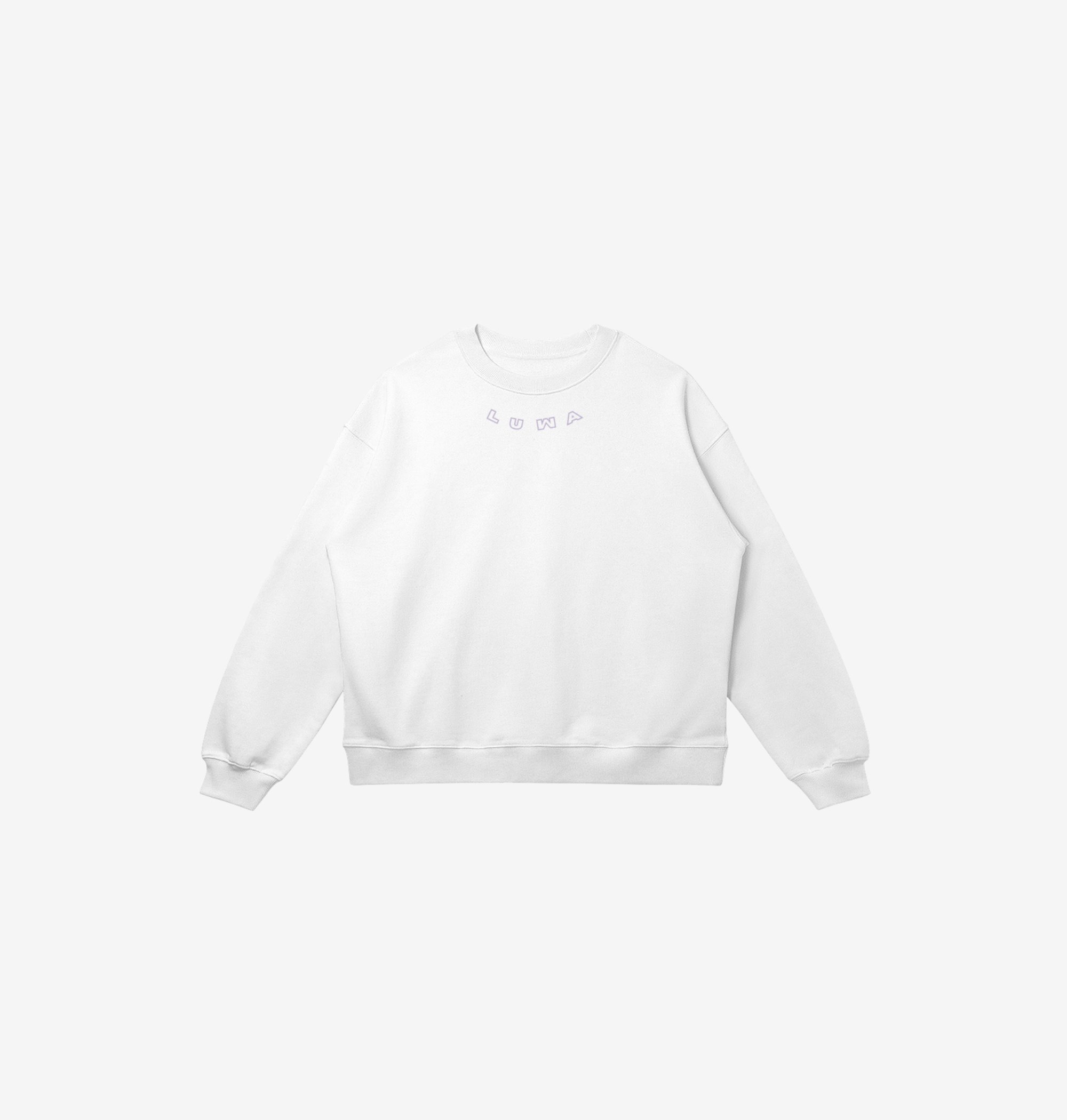 EAGLE PURPLE & WHITE CREWNECK