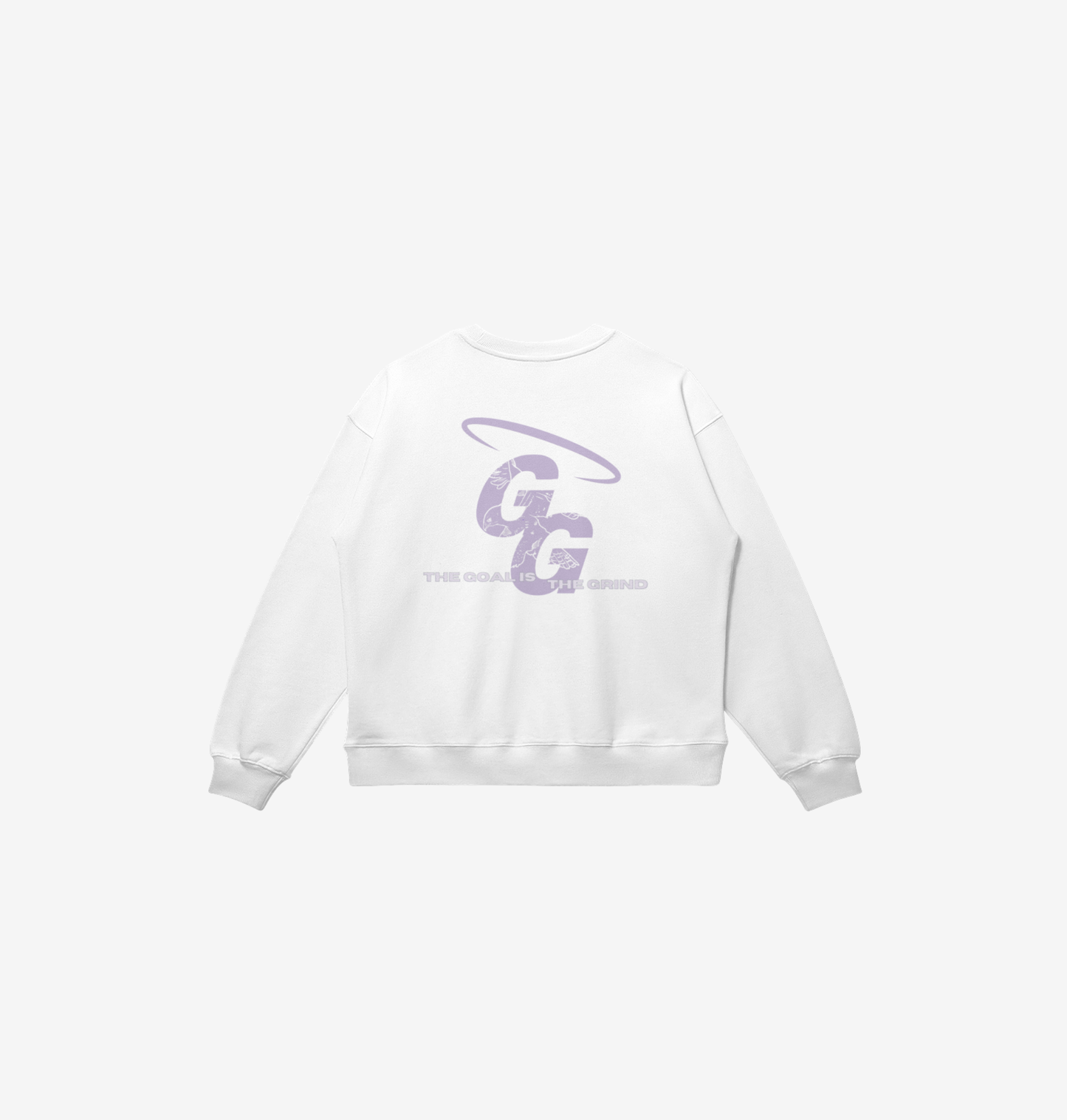 EAGLE PURPLE & WHITE CREWNECK