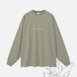 Sage Angels Longsleeve - Gray Green
