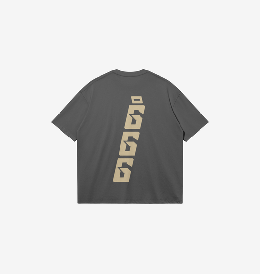 GGG SMOKY GRAY BOXY TEE