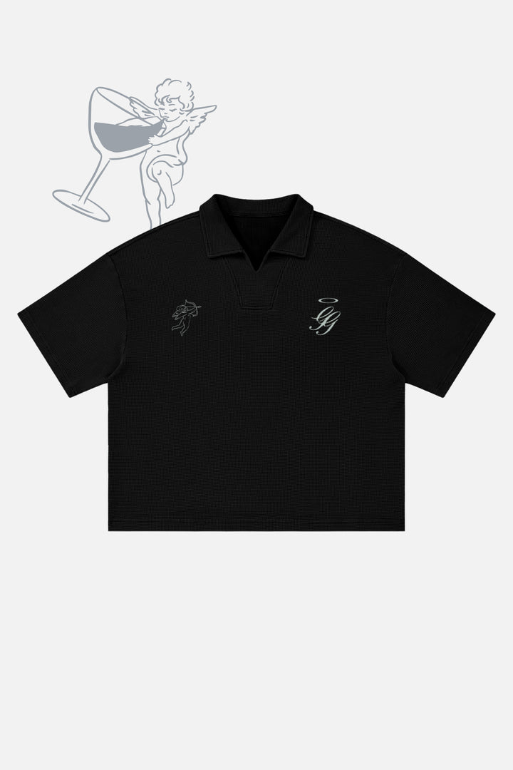 Black Club Polo